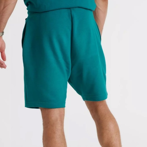 MEN'S SONNETI FRENCH TERRY 7" BROM SHORTS teal - Picture 2 of 4